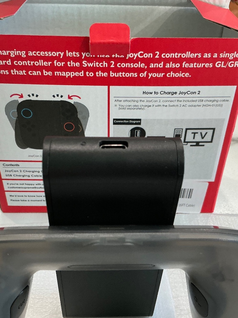 Charging Grip for Nintendo